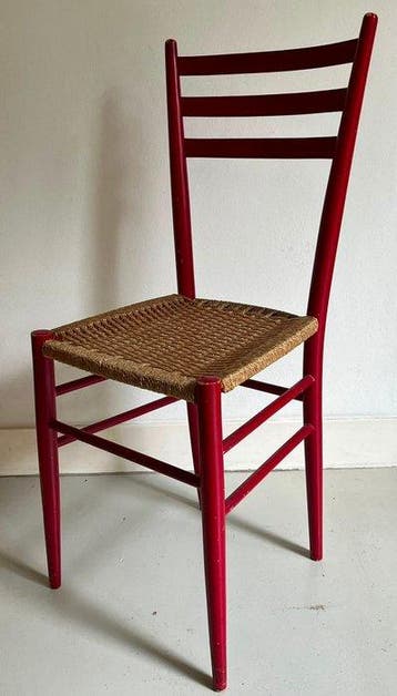 Chiavari - Stoel - Hout, Papier - Italiaanse vintage design