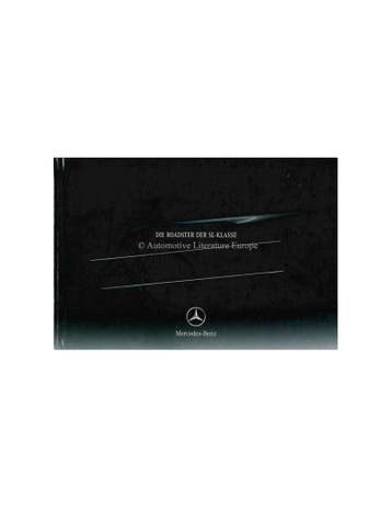 2003 MERCEDES BENZ SL HARDCOVER BROCHURE DUITS, Nieuw, Author