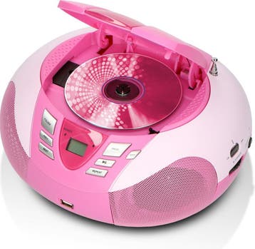 Lenco SCD-37 - Draagbare radio CD speler met MP3 optie en US, Audio, Tv en Foto, Luidsprekers, Verzenden, Zo goed als nieuw