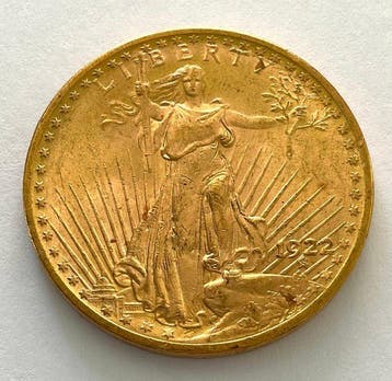Verenigde Staten. 20 Dollars 1922 - St. Gaudens Double Eagle