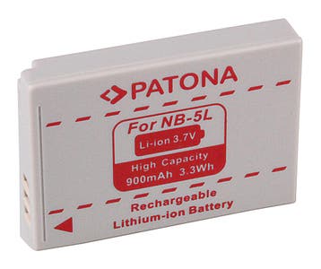 NB-5L Accu / Vervangende Batterij voor de Canon NB5L Acc..., Nieuw