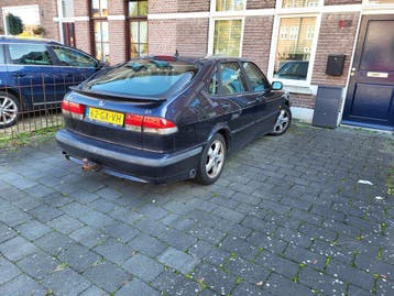 Saab 9-3 2.0T 110KW 2001 Blauw op LPG, Auto's, Gebruikt, Blauw, Handgeschakeld, LPG