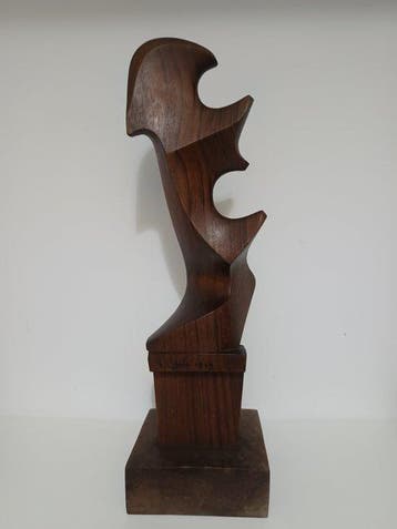 Giuseppe Carli (1915-1987) - Forcola da poppa per Sandolo N