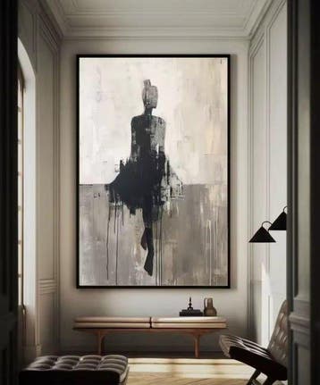Phill Bello (1973- ) - Ballerina Signed Oil Painting XL