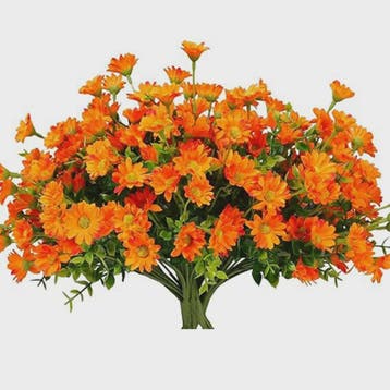 Kunstboeket 21 Herfstzijde Madeliefjes - Decoratie voor Huis, Verzenden, Nieuw