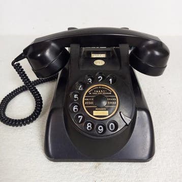 Heemaf 1955 PTT - Analoge telefoon - Bakeliet - Bijna als