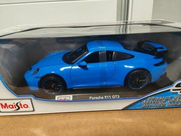 Maisto 1:18 - Model sportwagen - Porsche 911 GT3, Nieuw