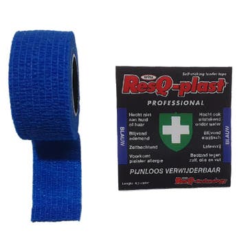 Horeca Blauw ResQ-plast 25mm Zelfhechtende pleisters water e, Verzenden, Nieuw