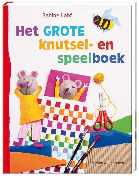 Het grote knutsel- en speelboek 9789051164800, Boeken, Overige Boeken, Zo goed als nieuw, Verzenden