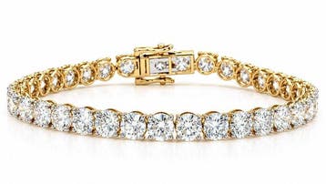 Armband - 14 karaat Geel goud - 20.00ct. tw. Diamant, Nieuw