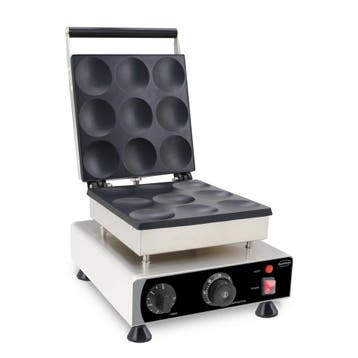 Combisteel Pannenkoekenmaker | 9x Amerikaans Ø7.5cm | 1.75kw, Ophalen of Verzenden, Nieuw in verpakking