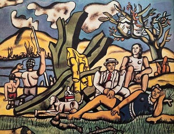 Fernand Léger (1881-1955) - La partie de campagne, Antiek en Kunst