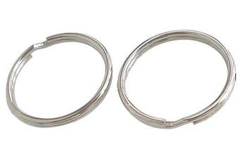 10 x Sleutelhanger ring 35 x 3 mm (Sleutelhanger onderdelen), Ophalen of Verzenden, Nieuw, Bedel