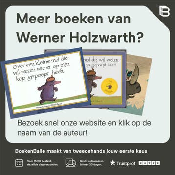 Over een kleine mol die wil weten wie er op zijn kop gepoept, Verzenden, Zo goed als nieuw, Werner Holzwarth