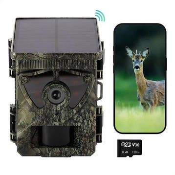 Siltcon wildcamera met zonnepaneel, Verzenden, Nieuw