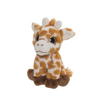 Pluche giraffe knuffel - 13 cm - zacht knuffeldier, Verzenden, Nieuw