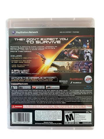 Mass Effect 2 (USA) (PS3) (TWEEDEHANDS), Spelcomputers en Games, Games | Sony PlayStation 3, Verzenden, Nieuw