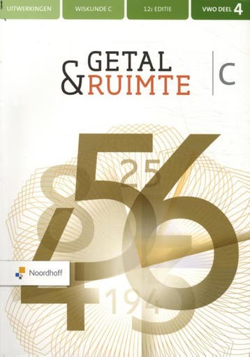 Getal ampamp Ruimte vwo deel 4 Uitwerkingen C 9789001737191, Boeken, Zo goed als nieuw
