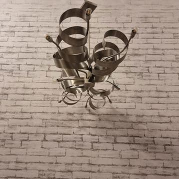 Dijkos - Ztahl hanglamp Padova 092 Refurbished, Huis en Inrichting, Lampen | Hanglampen, Ophalen, Zo goed als nieuw, Overige materialen