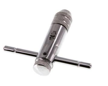 Taphouder Met Ratel voor M3 Tot M10 Draadtappen, Verzenden, Nieuw