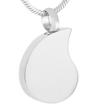 Ashanger, assieraad Traan design zilverkleurig, Nieuw, Zilver, Overige materialen, Kruis of Symbool