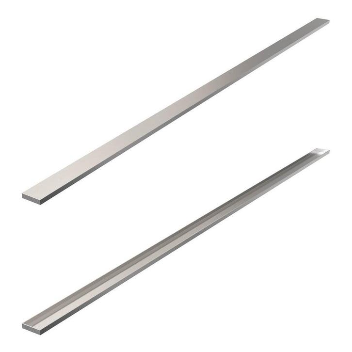 Brauer Los Multifunctioneel Rooster - 200 cm - Rvs, Doe-het-zelf en Verbouw, Sanitair, Nieuw, Rvs, Ophalen of Verzenden