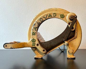 Raadvad - Broodsnijmachine - 294 - Hout, IJzer, Staal