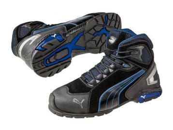 Veiling - Puma veiligheidsschoen maat 39 S3 Rio blauw/zwart, Doe-het-zelf en Verbouw, Nieuw