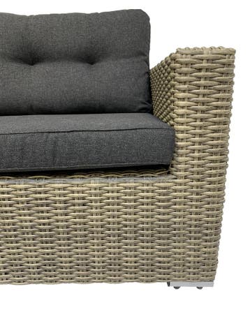 6-persoons Loungeset Garonne Forest Grey | Incl. tafel, Ophalen of Verzenden, Nieuw, 6 zitplaatsen