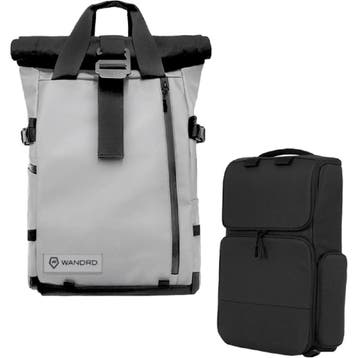 WANDRD PRVKE 21 Liter Grey + Pro Cube V3, Ophalen of Verzenden, Nieuw, Rugtas, Overige merken