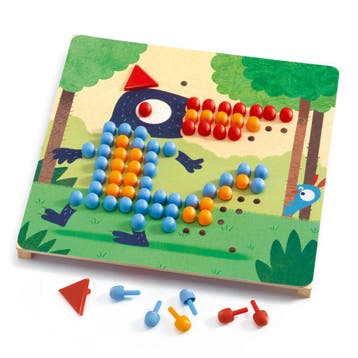 Djeco mozaïekspel Mosaïco rigolo -  van €18,99 voor €18,90, Ophalen of Verzenden, Nieuw