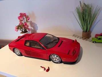 Pocher 1:8 - Modelauto - Ferrari Testarossa, Hobby en Vrije tijd, Nieuw