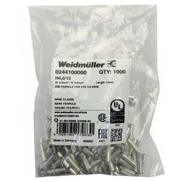 Bieden: TULEC H4.0/12 Uninsulated Ferrules 1pcs, Ophalen of Verzenden, Nieuw, Elektra en Verlichting, Zeilboot of Motorboot