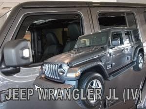 Zijwindschermen Jeep donker getinte raamspoilers oa Cherokee, Auto-onderdelen, Jeep-onderdelen, Ophalen of Verzenden