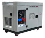 Diesel generator 6kW 1x230V + 7,5kW 3x400V MW Tools, Ophalen of Verzenden