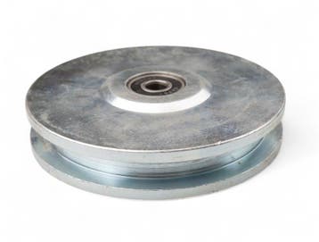 Stalen Wiel of Schijf met vierkante groef Gelagerd 75mm, Verzenden, Nieuw