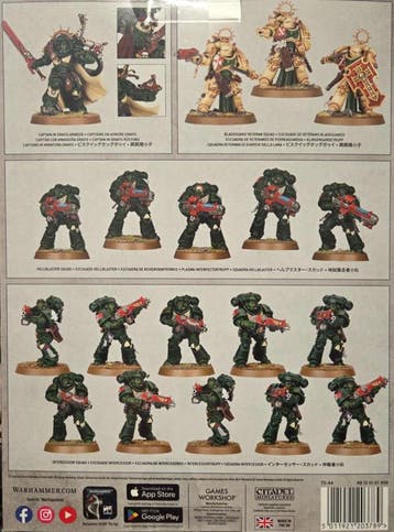 Combat Patrol Dark Angels 2024 (Warhammer 40.000 nieuw), Ophalen of Verzenden, Nieuw