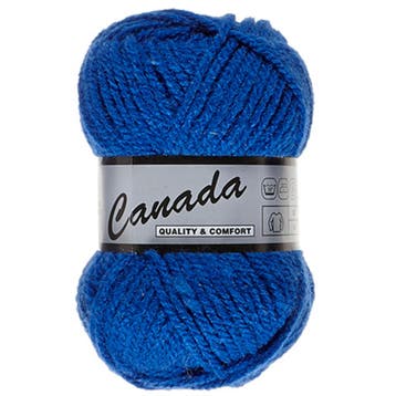 Lammy Yarns Canada - 40 Kobaltblauw - Wol-Acrylgaren, Ophalen of Verzenden, Nieuw