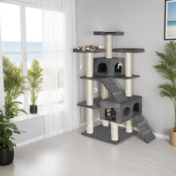 Krabpaal Knuti 186cm - antraciet, Verzenden, Nieuw