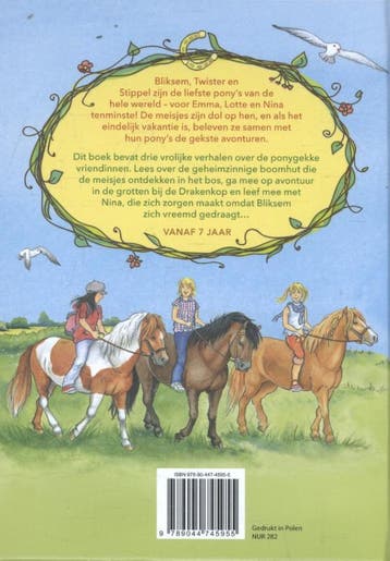 De vrolijke avonturen van de ponygirls / De ponygirls, Boeken, Verzenden, Zo goed als nieuw, Ruth Gellersen