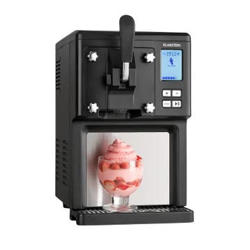Sweet Sundae compacte ijs en sorbetmachine zwart, 1 tot 2 liter, Ophalen of Verzenden, Refurbished