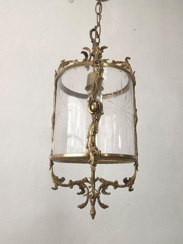 Lantaarn - Elegante plafondlantaarn in Louis XV-stijl –