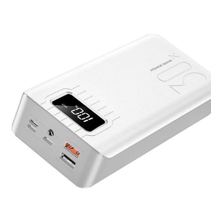 DrPhone HyperCell - 30.000 mAh Lader - LED Display - LED Lam, Telecommunicatie, Mobiele telefoons | Telefoon-opladers, Verzenden