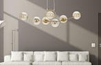 PLAFONDLAMP JAPAN 7 LAMPS CM 115X30X36, Ophalen of Verzenden, Nieuw