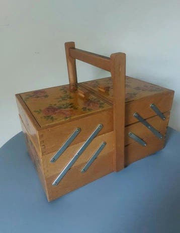 Naaidoos - Beuken, Multiplex - Country-Rétrò - PERFETTA, Antiek en Kunst, Curiosa en Brocante