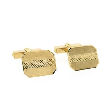 Gouden manchetknopen, Sieraden, Tassen en Uiterlijk, Manchetknopen, Ophalen of Verzenden, Gebruikt, Goud