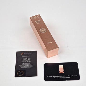 1 kilogram - Koper .999 - Fonderie Heracles - France -