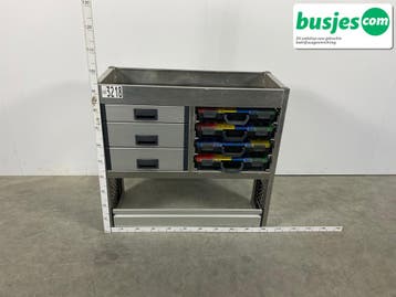 Aluca bedrijfswageninrichting 1005x420x950mm (3218), Ophalen of Verzenden