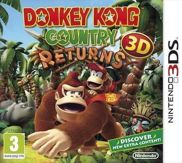 Donkey Kong Country Returns 3D 3DS Garantie & snel in huis!, Ophalen of Verzenden, Zo goed als nieuw