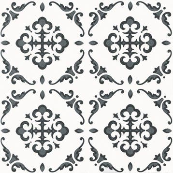 Vloertegel/Wandtegel Terre Decortegel Avis Zwart 20x20, Keramiek, Nieuw, Ophalen of Verzenden, 20 tot 40 cm